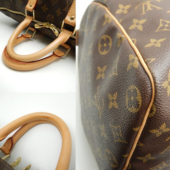 Louis Vuitton Monogram Keepall 45 Brown Boston Bag - Picture 7 of 8